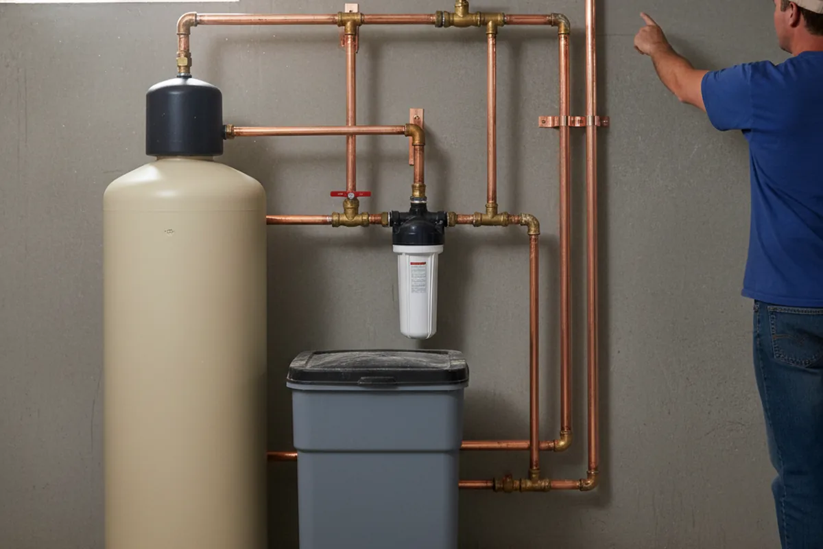 Whole-house water treatment system installed in Springer